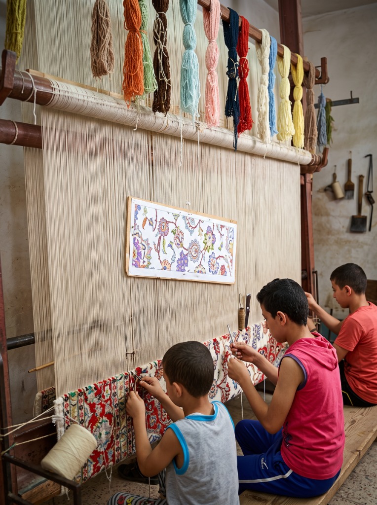 Generational Hand Knotting